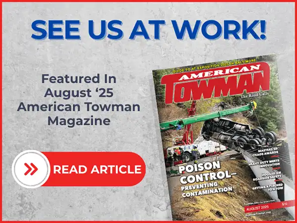 Roger's Towing American Towman Magazine Feature